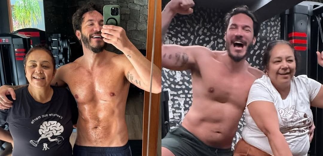 eliezer-celebra-transformacao-dele-e-da-mae-e-compara-antes-e-depois