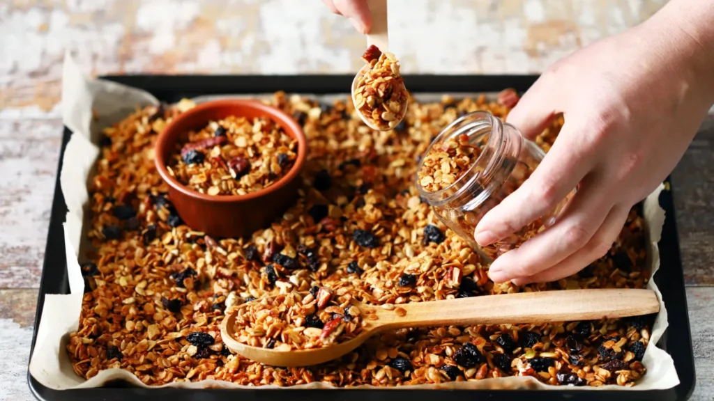 receita-de-granola-caseira:-facil,-saudavel-e-pronta-em-apenas-1-hora