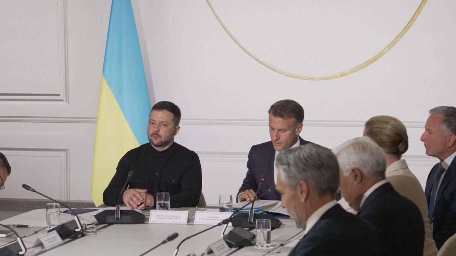 lideres-europeus-se-reunem-com-zelensky-para-discutir-garantias-a-ucrania