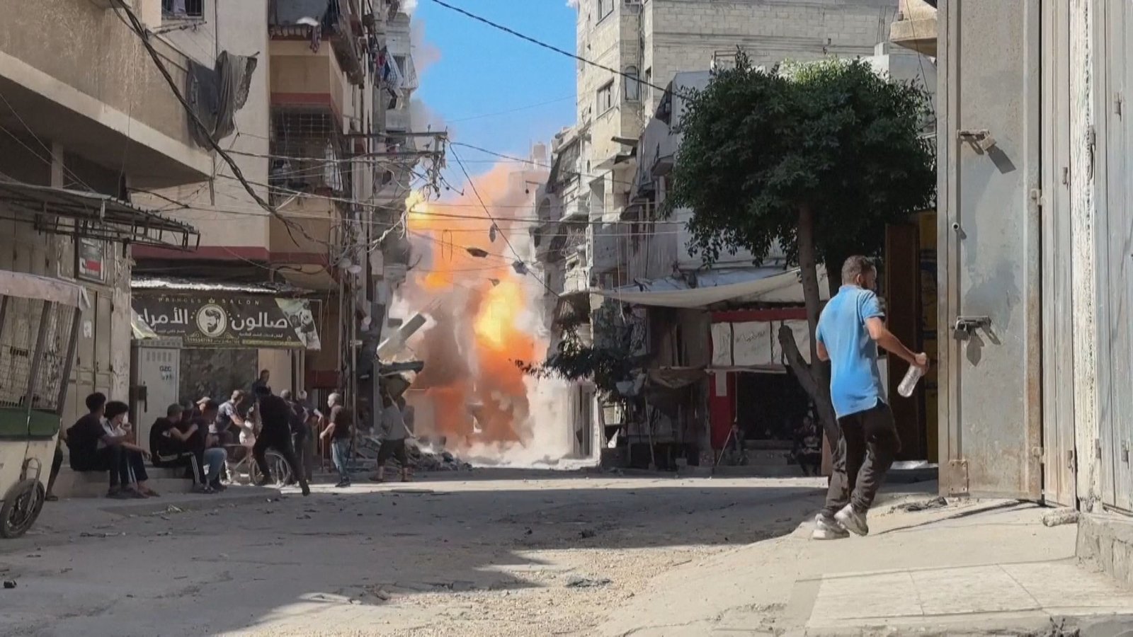 “gaza-esta-em-chamas”,-diz-israel-em-inicio-de-operacao-terrestre