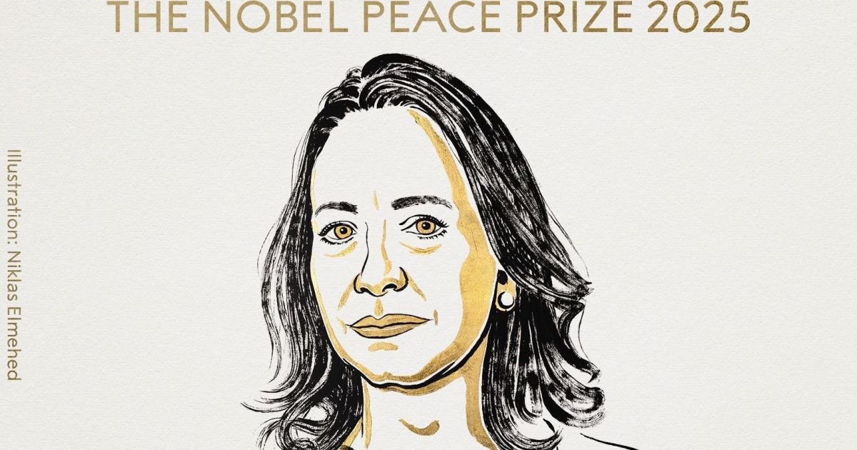 maria-corina,-lider-da-oposicao-da-venezuela,-vence-premio-nobel-da-paz