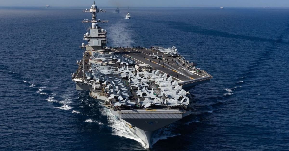 veja-fotos-do-maior-porta-avioes-do-mundo-enviado-para-o-caribe-pelos-eua
