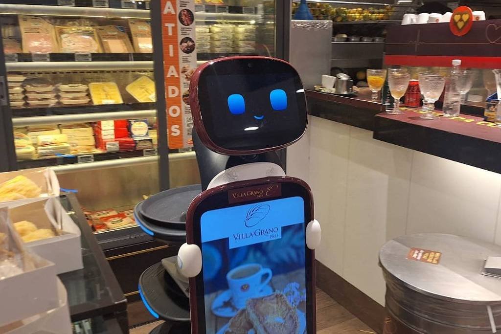padarias-em-sao-paulo-usam-robos-garcons-para-atender-clientes;-veja-video