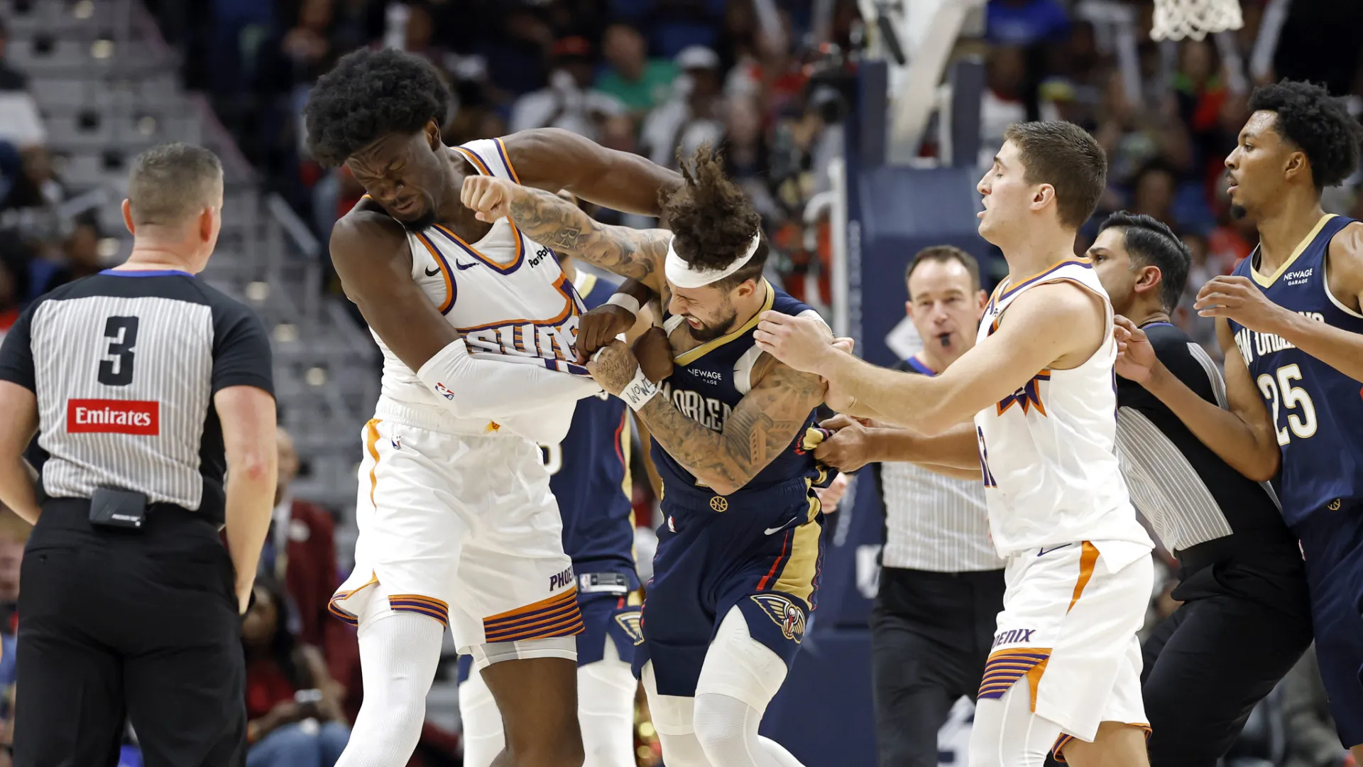 jogadores-da-nba-trocam-socos-em-jogo-entre-pelicans-e-suns