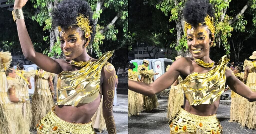 jeniffer-dias-desfila-na-comissao-de-frente-da-acari:-“coracao-vem-na-boca”