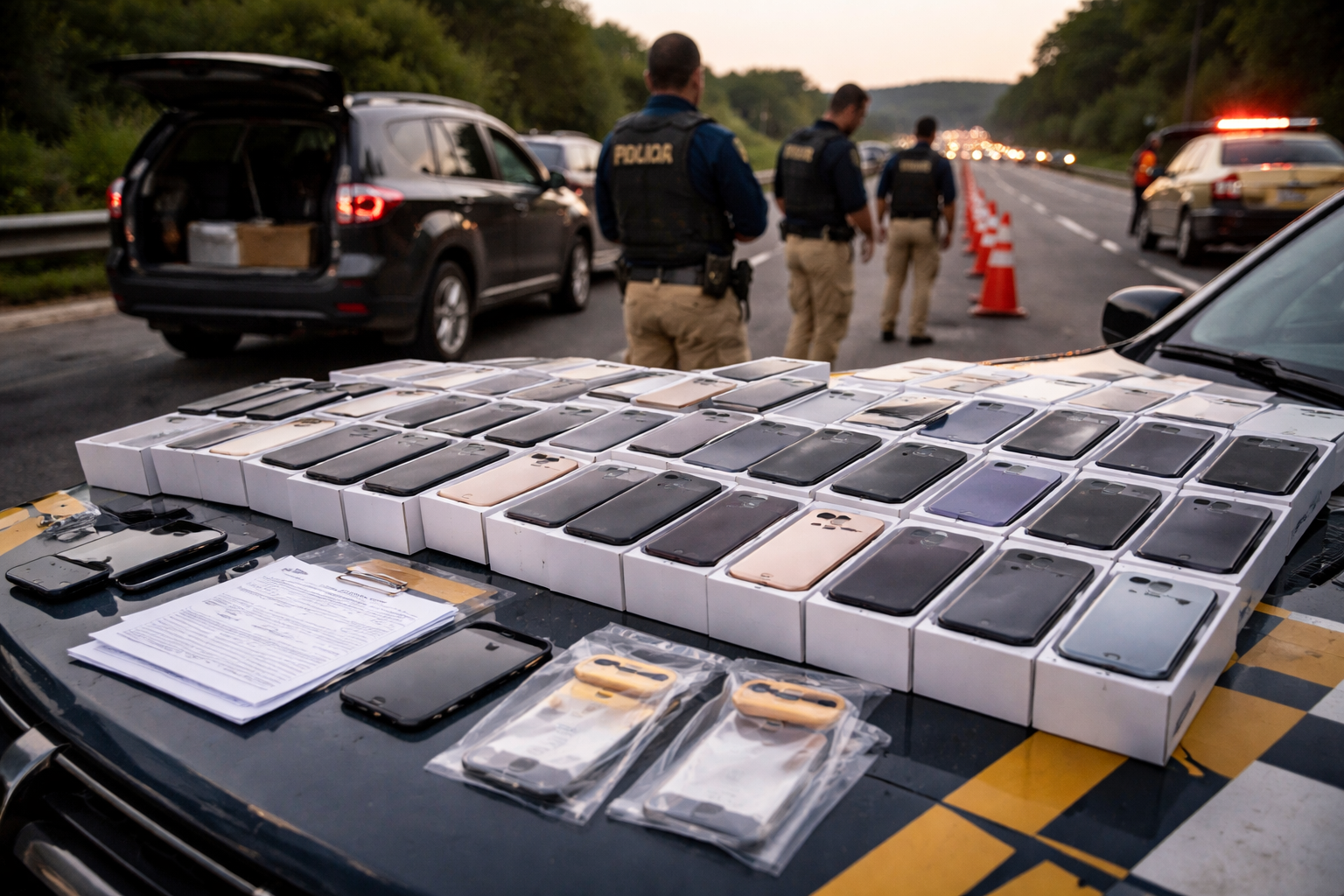 policial-rodoviario-federal-e-preso-com-129-iphones-avaliados-em-r$-1,5-milhao-na-br-116