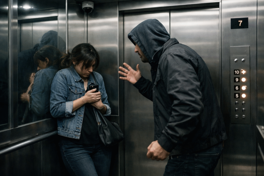 homem-agride-ex-namorada-em-elevador-em-guarulhos-e-e-solto-apos-audiencia