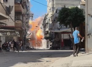 “gaza-esta-em-chamas”,-diz-israel-em-inicio-de-operacao-terrestre