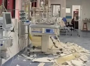 parte-de-teto-cai-em-uti-neonatal-em-recife;-ninguem-fica-ferido