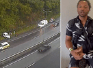 homem-atropela-policiais-durante-socorro-de-outro-acidente-em-rodovia-de-sc