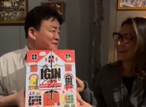 diplomacia-do-k-pop:-janja-recebe-presente-de-jin,-do-bts,-durante-visita-oficial-a-coreia-do-sul