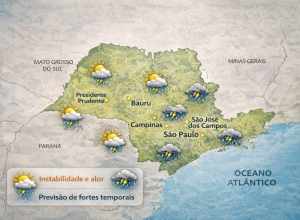 defesa-civil-alerta-para-calor,-alta-umidade-e-risco-de-temporais-na-transicao-para-o-outono-em-sp