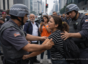 mulher-e-imobilizada-pela-pm-na-avenida-paulista-durante-discussao-trabalhista