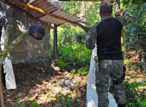 guarda-municipal-faz-retirada-de-acampamento-irregular-em-area-de-amortecimento-do-parque-atalaia