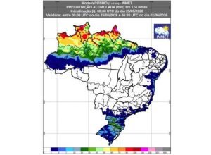 norte-e-sudeste-devem-comecar-semana-com-chuva-forte,-preve-inmet
